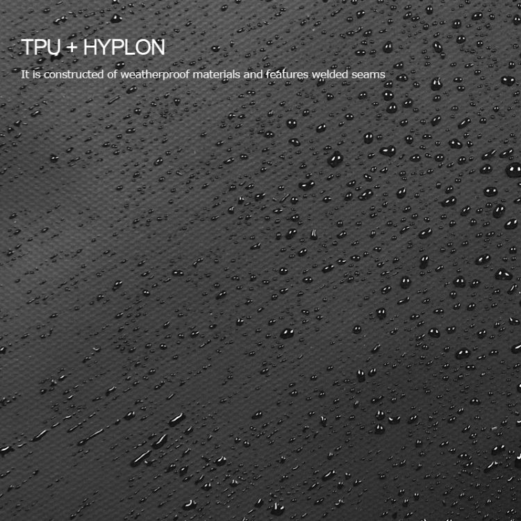 SAHOO 0.5L TPU Waterproof Portable Bicycle Tail Bag Saddle Bag