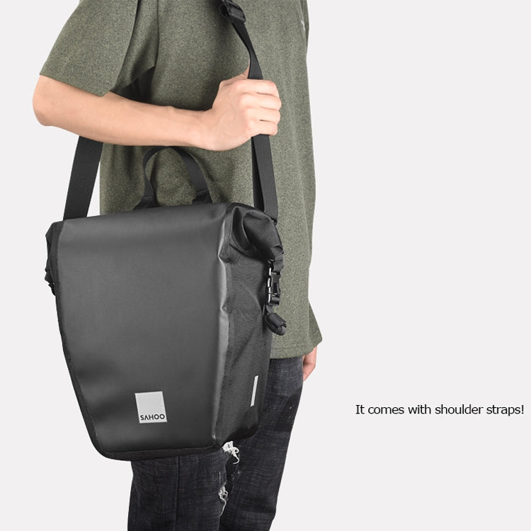SAHOO 20L Bicycle Shelf Bag Long-Distance Cycling Pannier Bag