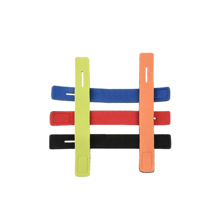 6 PCS Neoprene Non-Slip Fishing Rod Strap Elastic Fishing Rod Strap