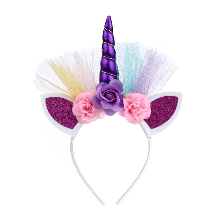 F006 Cartoon Headband Children Birthday Festival Party Hair Accessories