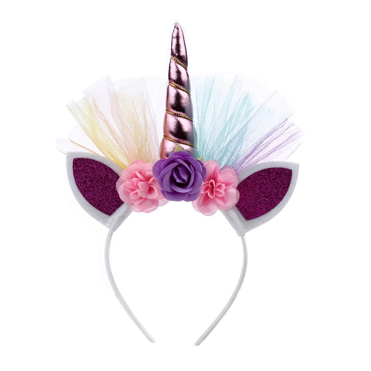 F006 Cartoon Headband Children Birthday Festival Party Hair Accessories