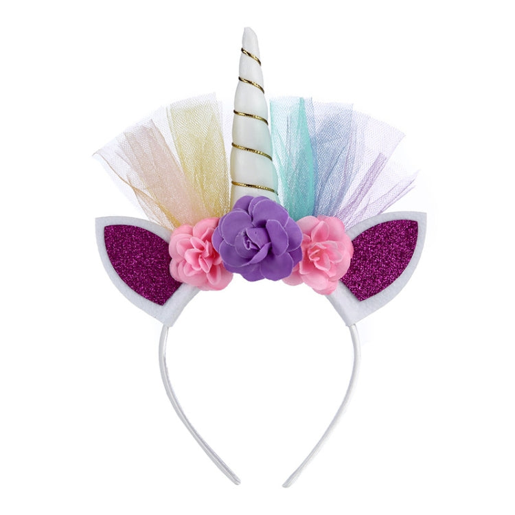 F006 Cartoon Headband Children Birthday Festival Party Hair Accessories