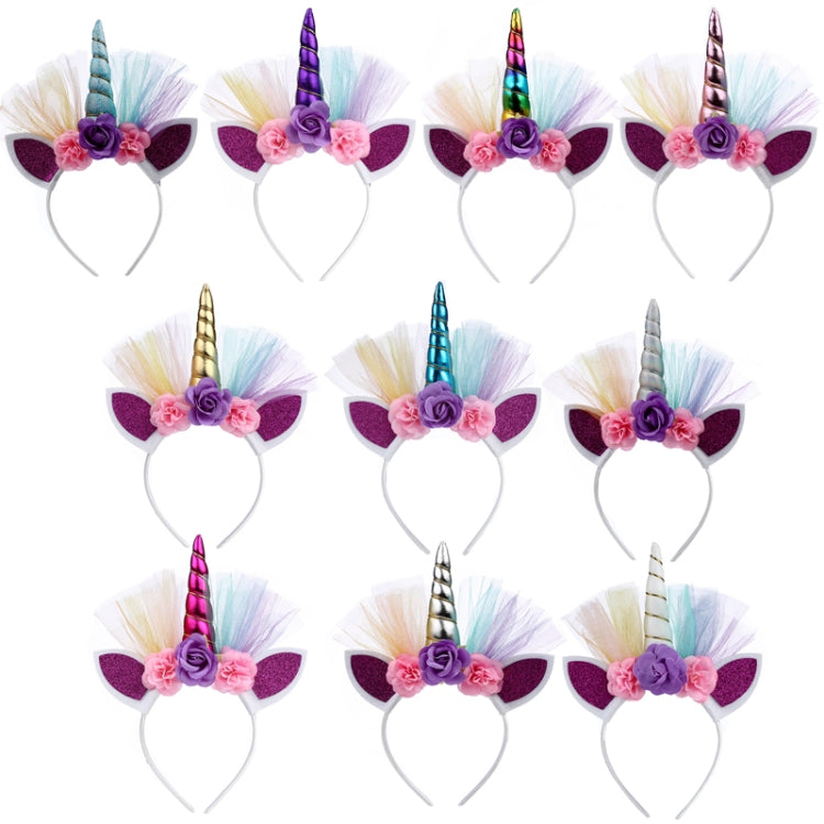 F006 Cartoon Headband Children Birthday Festival Party Hair Accessories