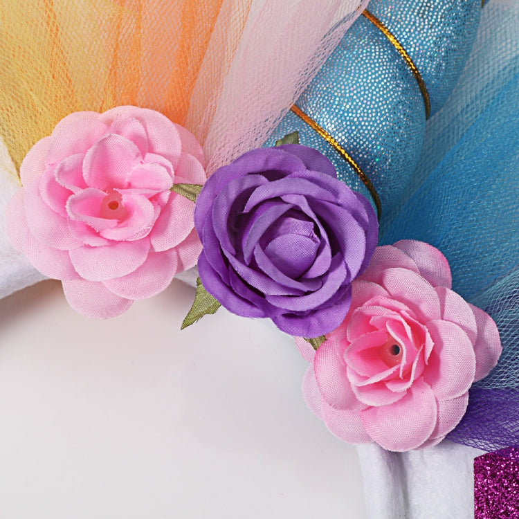 F006 Cartoon Headband Children Birthday Festival Party Hair Accessories