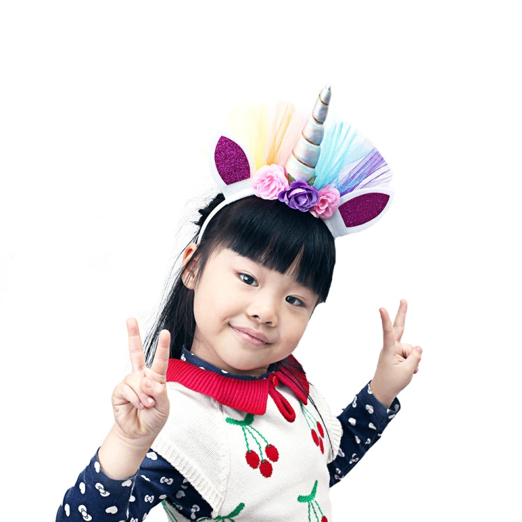 F006 Cartoon Headband Children Birthday Festival Party Hair Accessories