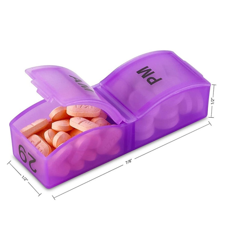 One Month Use 31-Compartment Plastic Colorful Pill Box Family Independent Pill Storage Box