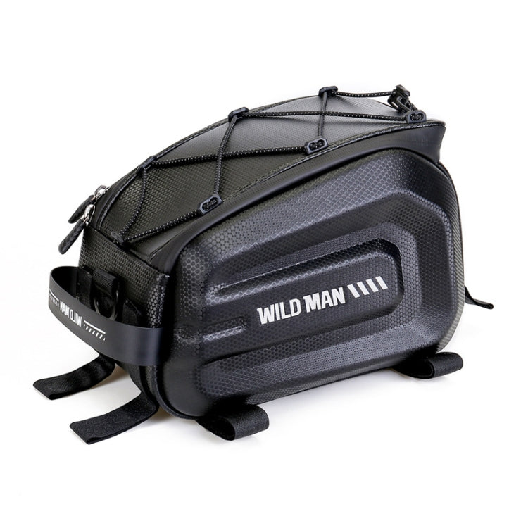 WILD MAN GD5 4L Bicycle EVA Hard Shell Rack Tail Bag Outdoor Cycling Equipment
