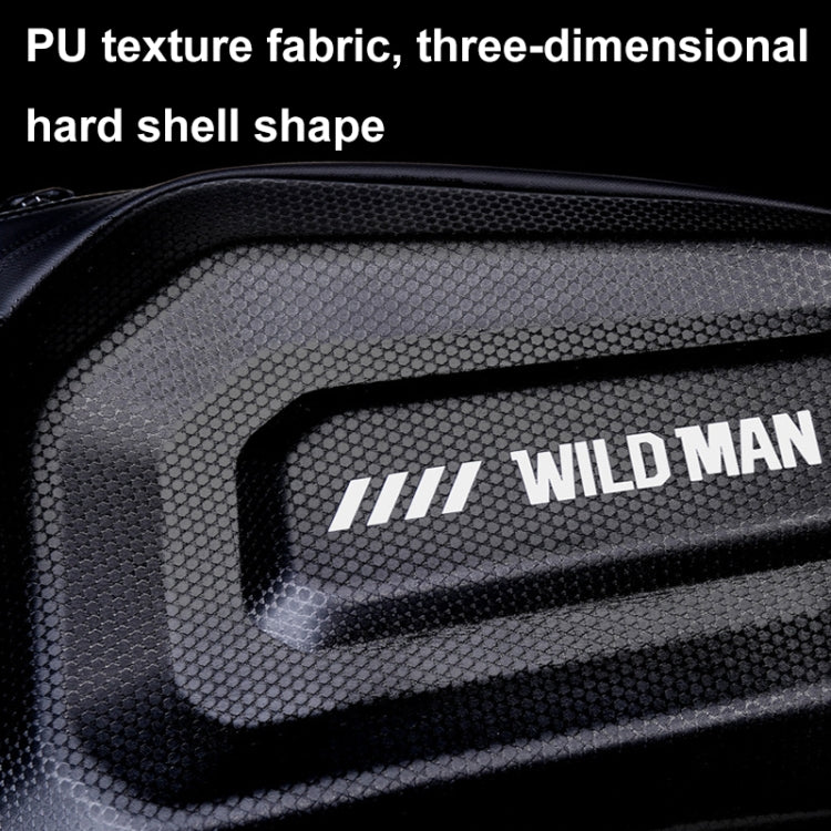 WILD MAN GD5 4L Bicycle EVA Hard Shell Rack Tail Bag Outdoor Cycling Equipment