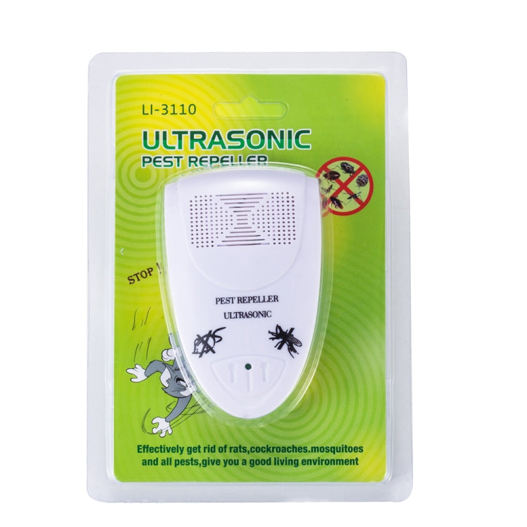 LI-3110 Ultrasonic Electronic Rat Repeller Household Smart Insect Repellent