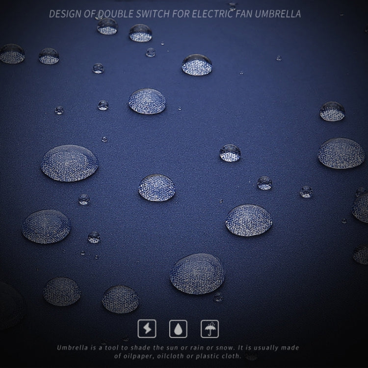 PGM YS005 Golf Umbrella Self-Contained Electric Fan Sunscreen Umbrella