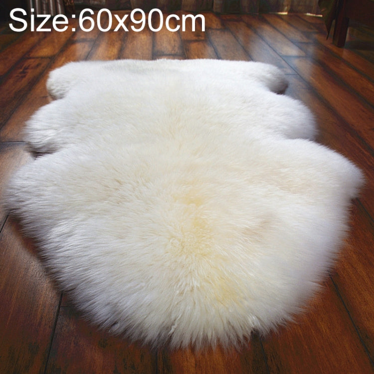 Pure Real Wool Sofa Cushion Fur Full Whole Sheepskin Carpet Window Decoration Mat