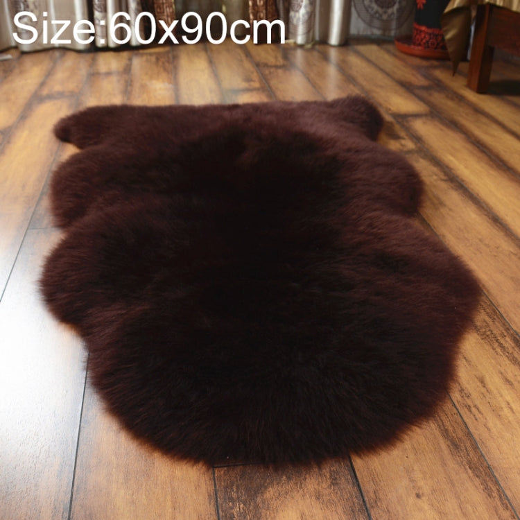 Pure Real Wool Sofa Cushion Fur Full Whole Sheepskin Carpet Window Decoration Mat