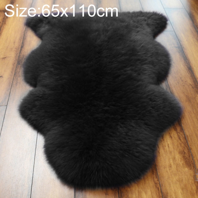 Pure Real Wool Sofa Cushion Fur Full Whole Sheepskin Carpet Window Decoration Mat