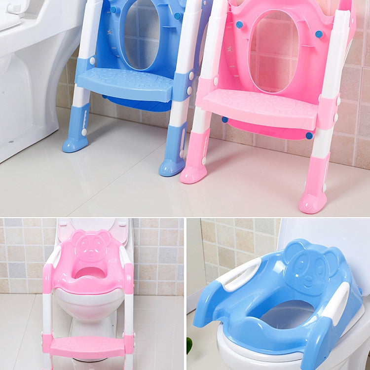 Baby Potty Toilet Chair Training Seat With Adjustable Ladder Infant Anti Slip Folding Toilet Trainer Safety Seats