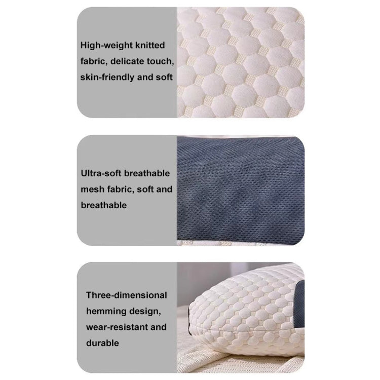 Neck-Protecting Knitted Non-Collapse Pillow Home Partition Massage Pillow