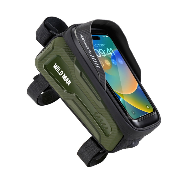 WILD MAN M20 Outdoor Cycling Bicycle Phone Touch Screen Waterproof Front Beam Bag