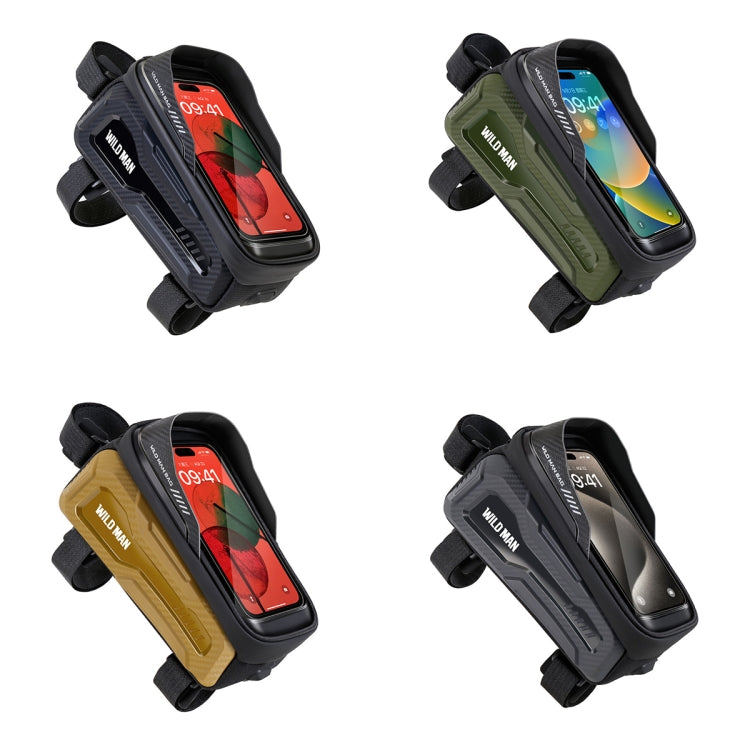 WILD MAN M20 Outdoor Cycling Bicycle Phone Touch Screen Waterproof Front Beam Bag