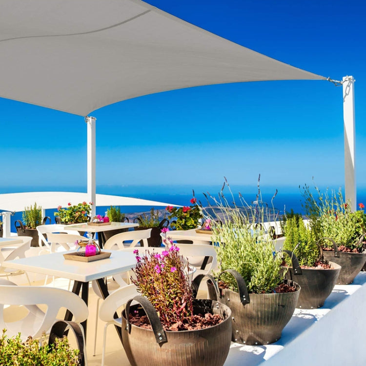Outdoor Garden Sunshade Sail Waterproof Anti-UV Canopy, Size: 3m x 4m