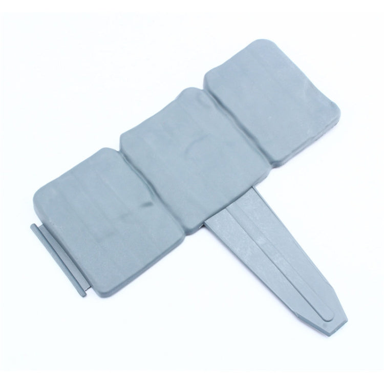 5pcs Imitation Stone Fence Garden Outdoor Gardening Lawn Plastic Isolation PP Fence Simple Splicable Fence