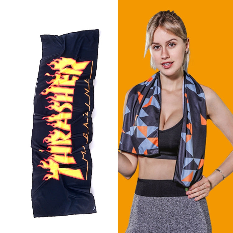 Gym Sports Cold Feeling Sweat-Absorbent Quick-Drying Cold Towel