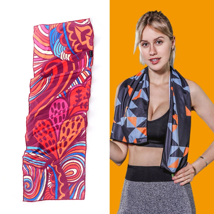 Gym Sports Cold Feeling Sweat-Absorbent Quick-Drying Cold Towel