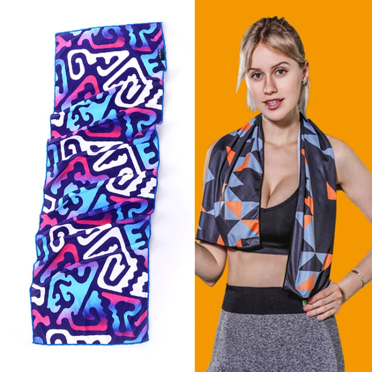 Gym Sports Cold Feeling Sweat-Absorbent Quick-Drying Cold Towel