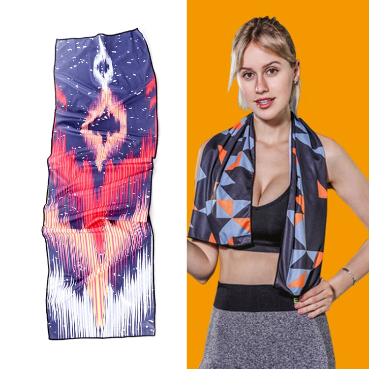 Gym Sports Cold Feeling Sweat-Absorbent Quick-Drying Cold Towel
