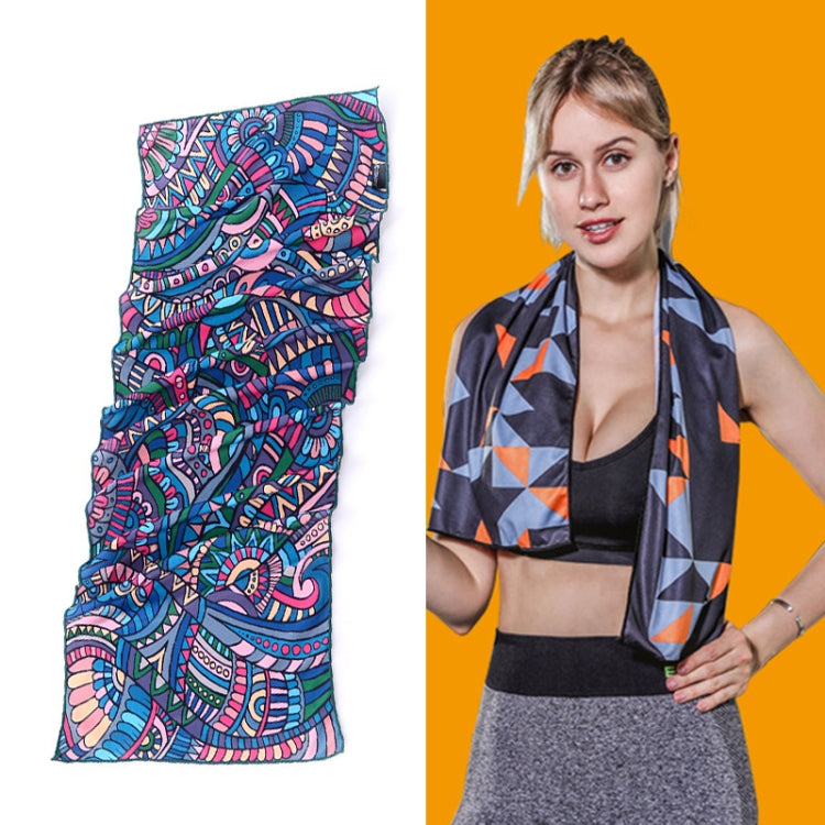 Gym Sports Cold Feeling Sweat-Absorbent Quick-Drying Cold Towel