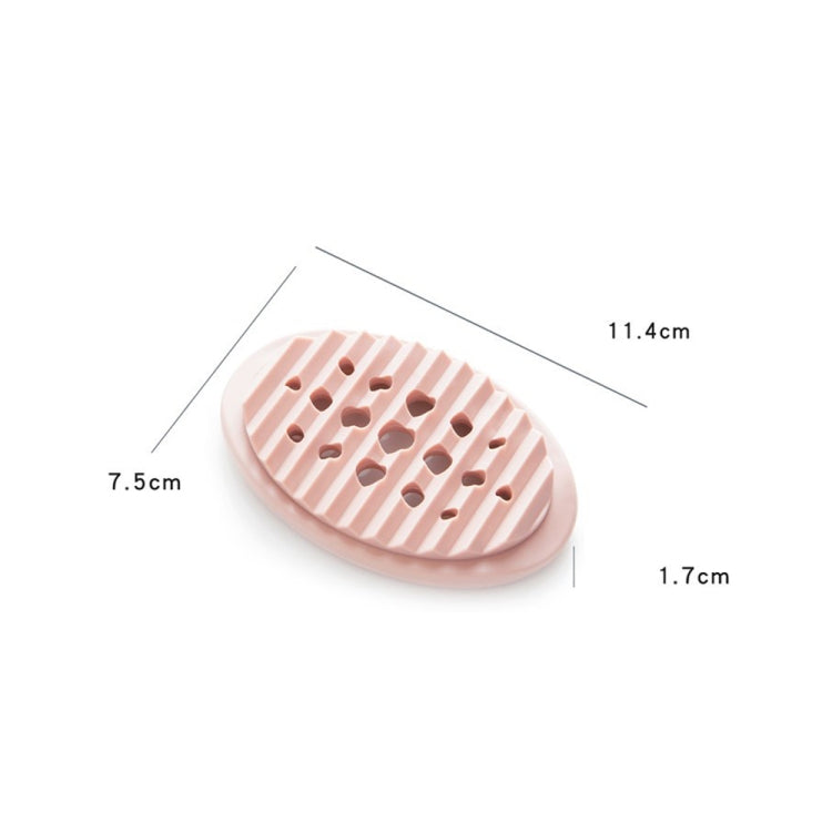 TM17005 2 In 1 Bathroom Drain Brush Soap Box