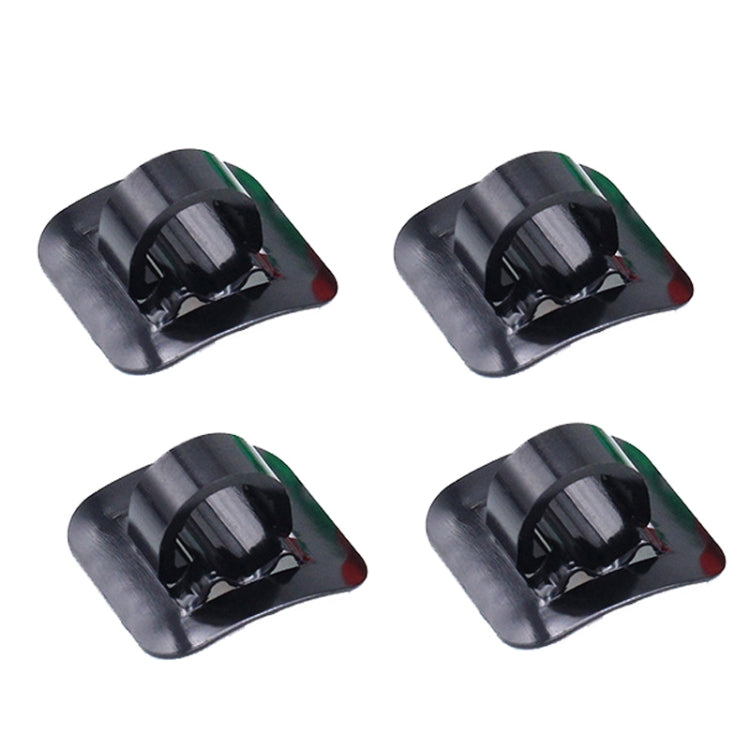 4 PCS Mountain Road Bicycle Hose Line Guide Adhesive Wire Seat Frame Cable Fixing C Buckle, Style: