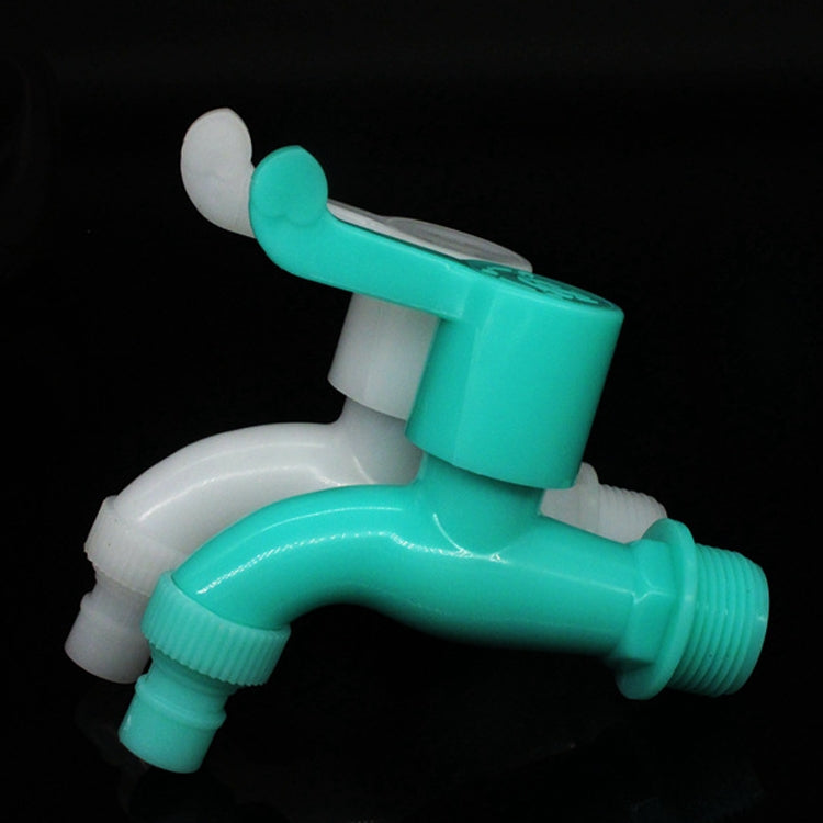10pcs All Plastic Freeze-Resistant Washing Machine Faucet 1/2 inch (Random Color Delivery)