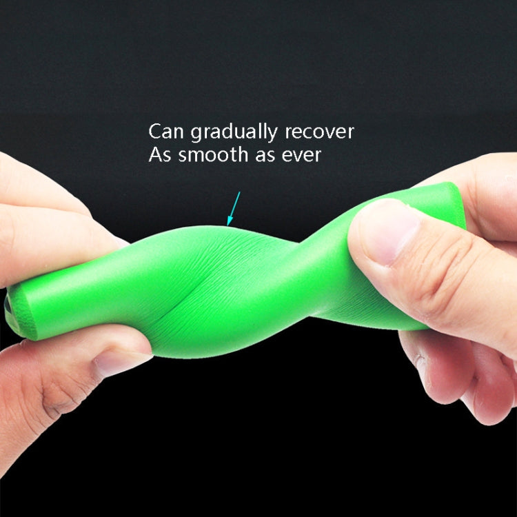 4 Pairs Mountain Folding Bicycle Silicone Foaming Sponge Handle Cover Rubber Shock Absorbing Anti-Slip Handle Set