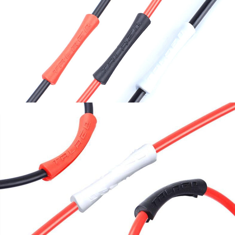 10 PCS TRLREQ Mountain Road Bicycle Frame Opening Protective Cover Variable Speed Brake Line Tube Car Paint Anti-Abrasion Rubber Cover