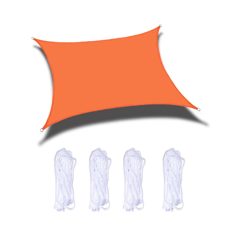 Outdoor Garden Sunshade Sail Waterproof Anti-UV Canopy, Size: 4m x 8m