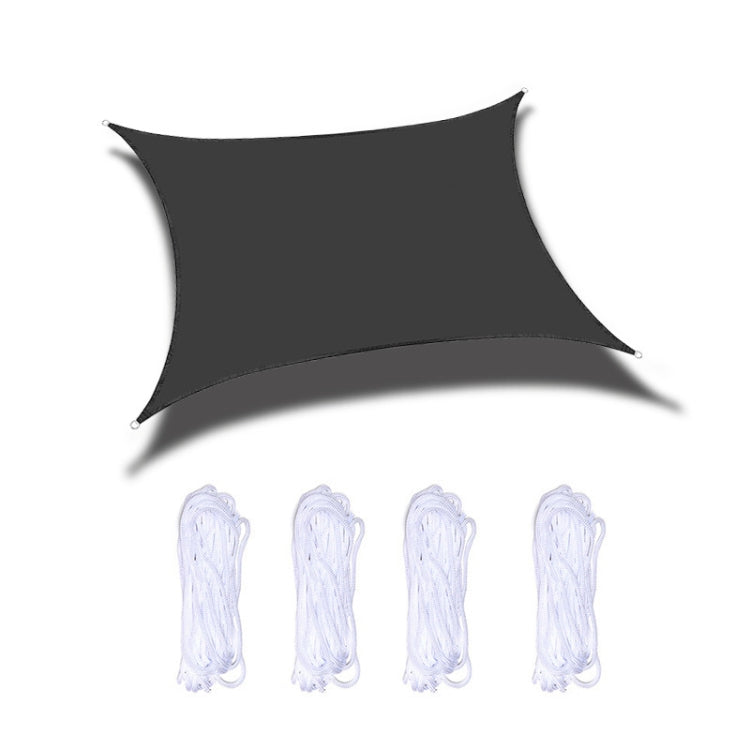 Outdoor Garden Sunshade Sail Waterproof Anti-UV Canopy, Size: 5m x 5m