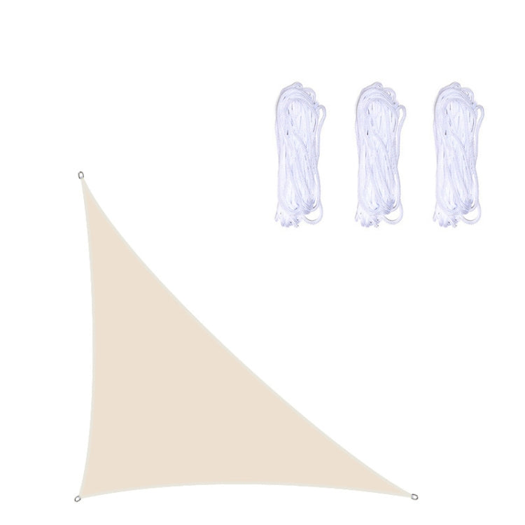 Triangle Outdoor Garden Sunshade Sail Waterproof Anti-UV Canopy, Size: 3m x 4m x 5m