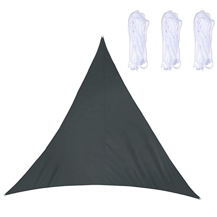 Triangle Outdoor Garden Sunshade Sail Waterproof Anti-UV Canopy, Size: 2.4m x 2.4m x 2.4m