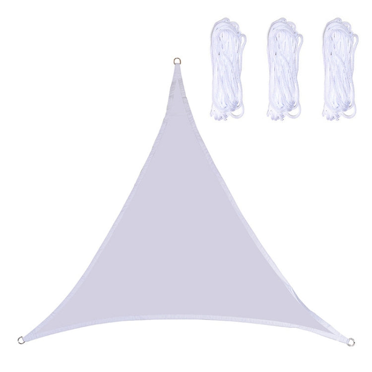 Triangle Outdoor Garden Sunshade Sail Waterproof Anti-UV Canopy, Size: 3m x 3m x 3m