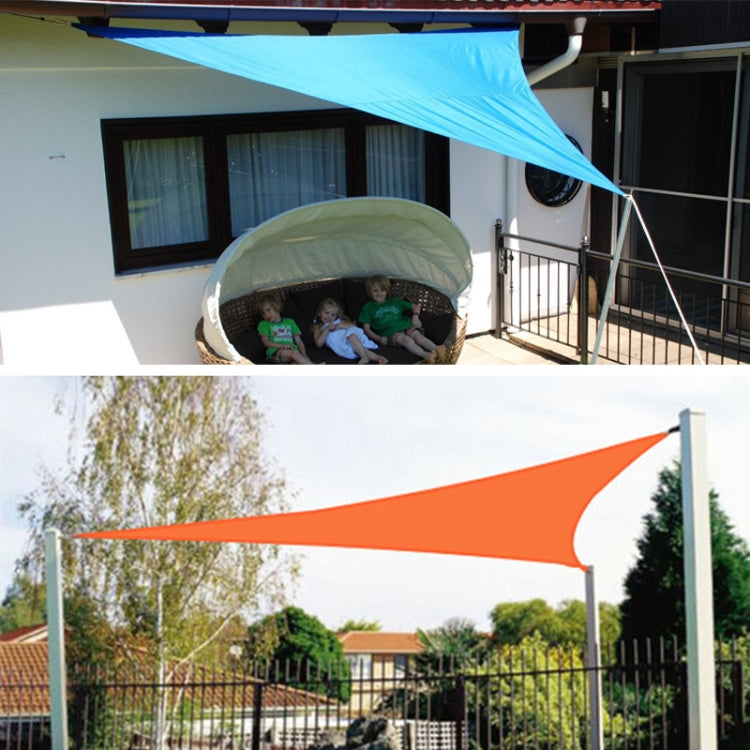 Triangle Outdoor Garden Sunshade Sail Waterproof Anti-UV Canopy, Size: 3.6m x 3.6m x 3.6m