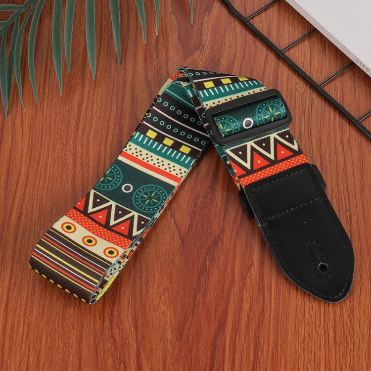 3 PCS Printed Ukulele Guitar Strap, Length: 85-135cm
