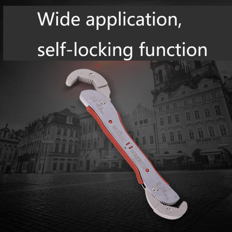 CY-0016 Multifunctional Quick Pipe Spanner Large Opening Dual Purpose Pliers With Spring