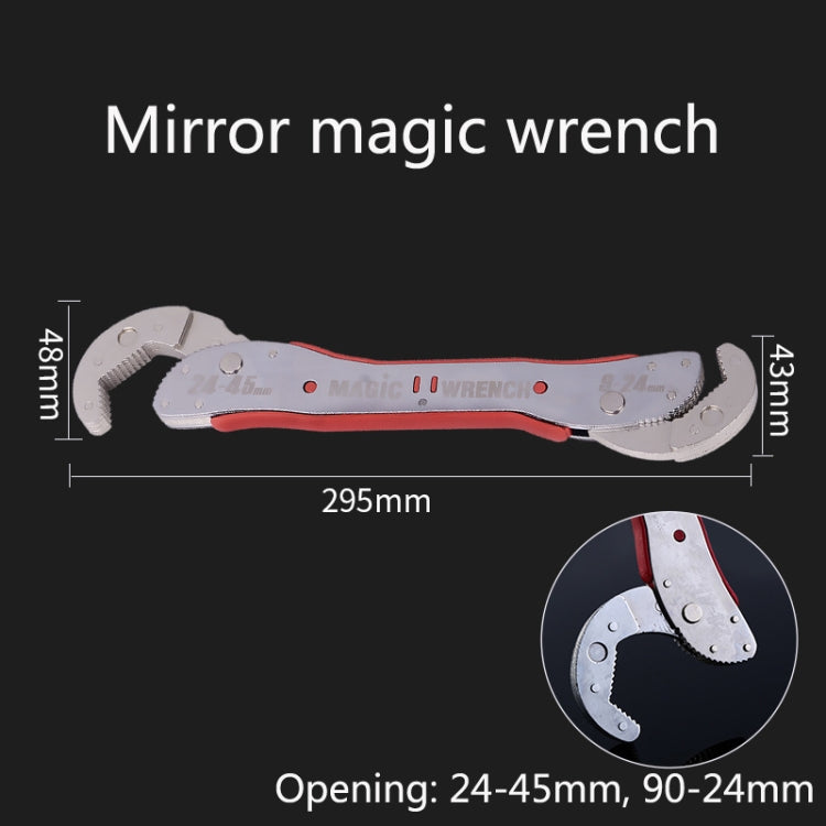 CY-0016 Multifunctional Quick Pipe Spanner Large Opening Dual Purpose Pliers With Spring