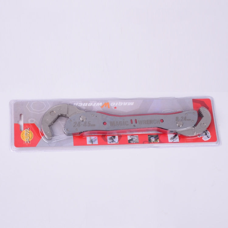 CY-0016 Multifunctional Quick Pipe Spanner Large Opening Dual Purpose Pliers With Spring