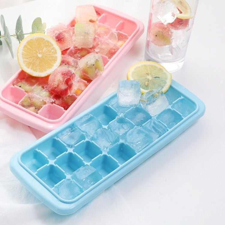 Creative 24 Grid Silicone Ice Tray Home Large Ice Cube Mold Ice Box with Lid