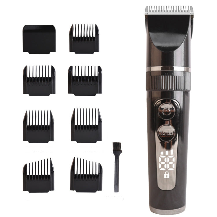 BF-868 LCD Digital Display Electric Hair Clipper Baby Children Adult Electric Hair Clipper Set