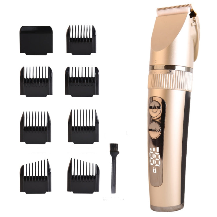 BF-868 LCD Digital Display Electric Hair Clipper Baby Children Adult Electric Hair Clipper Set