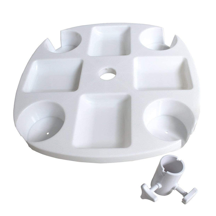 Outdoor Beach Umbrella Tube Cup Holder Sun Umbrella PP Plastic Tray