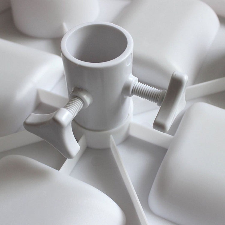 Outdoor Beach Umbrella Tube Cup Holder Sun Umbrella PP Plastic Tray