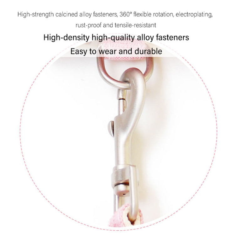 ZiChen Cat Traction Rope Small Pet Traction Embroidery Backpack