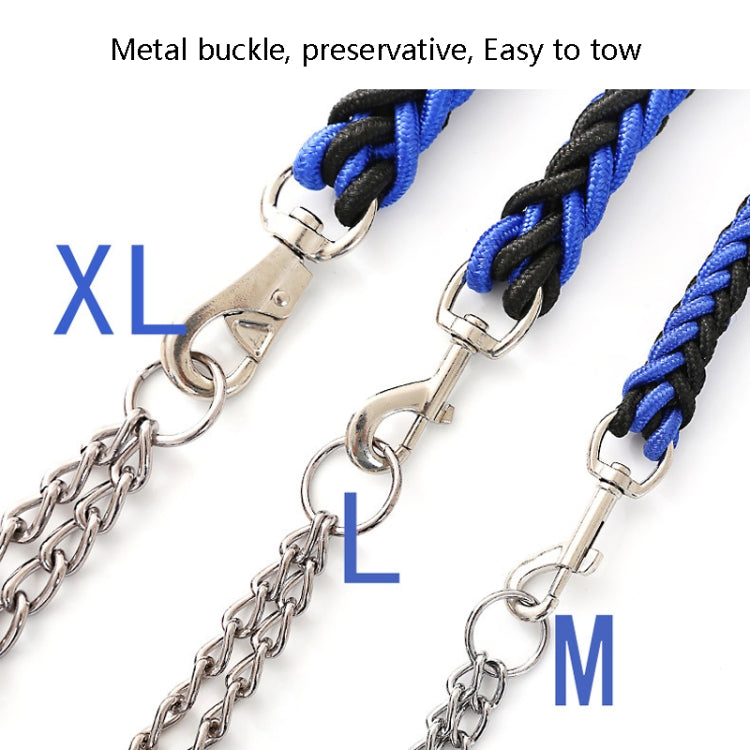 Dog Leash Braided Belt Pet Explosion-Proof Leash, Size: